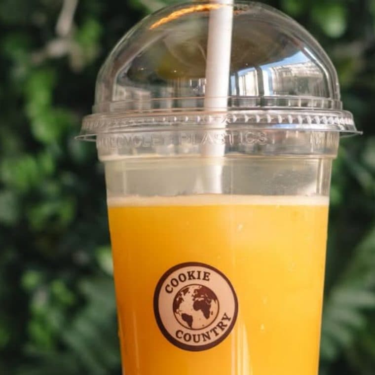 Jus d'orange pressé
